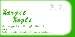 margit nagli business card